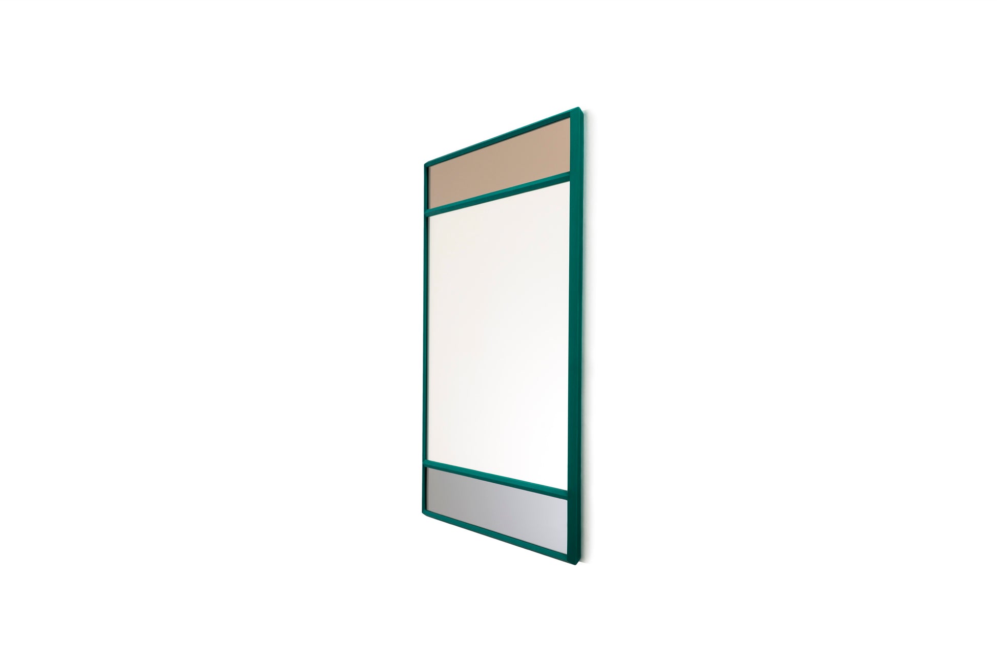 Vitrail mirror bronze - front