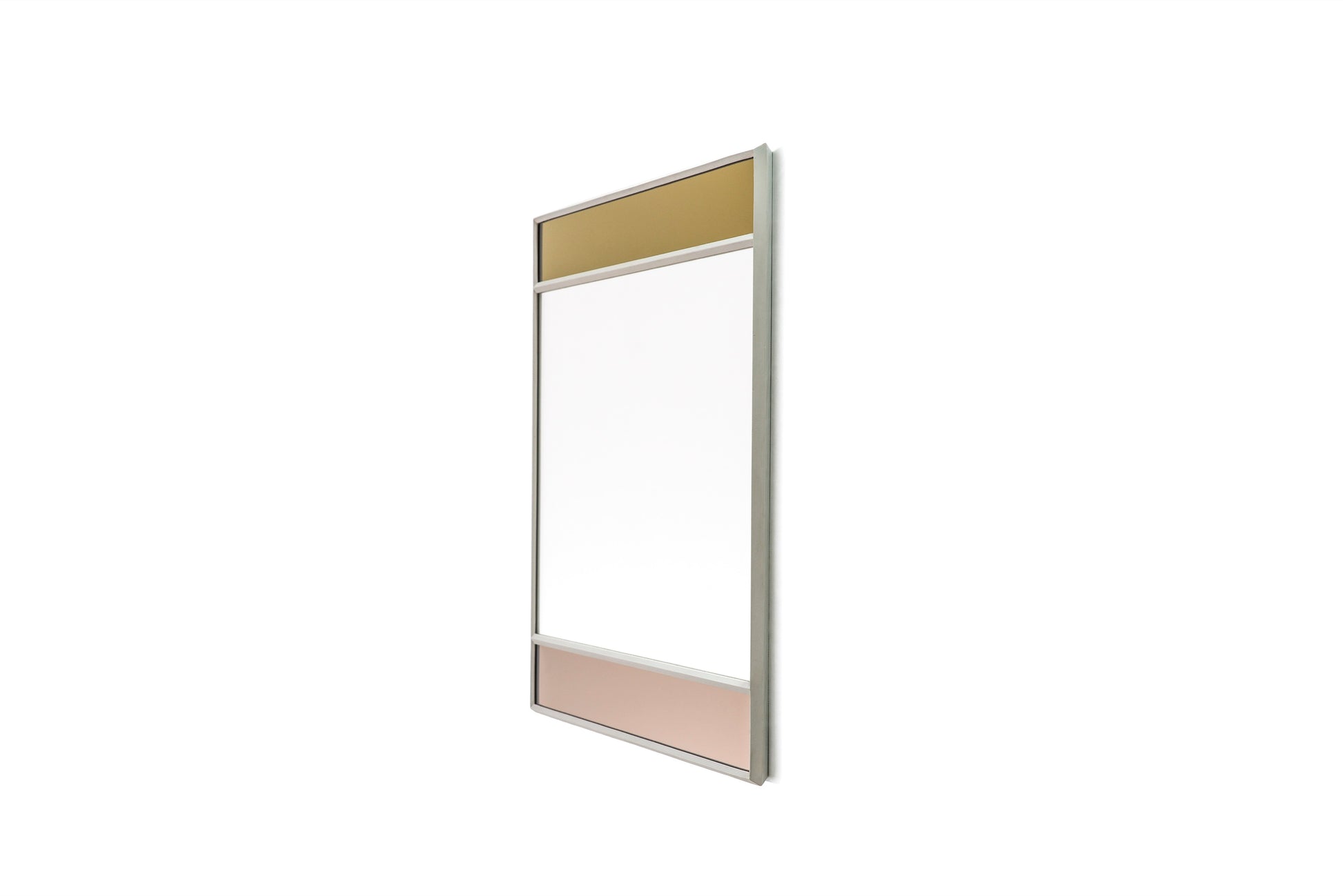 Vitrail mirror gold - front