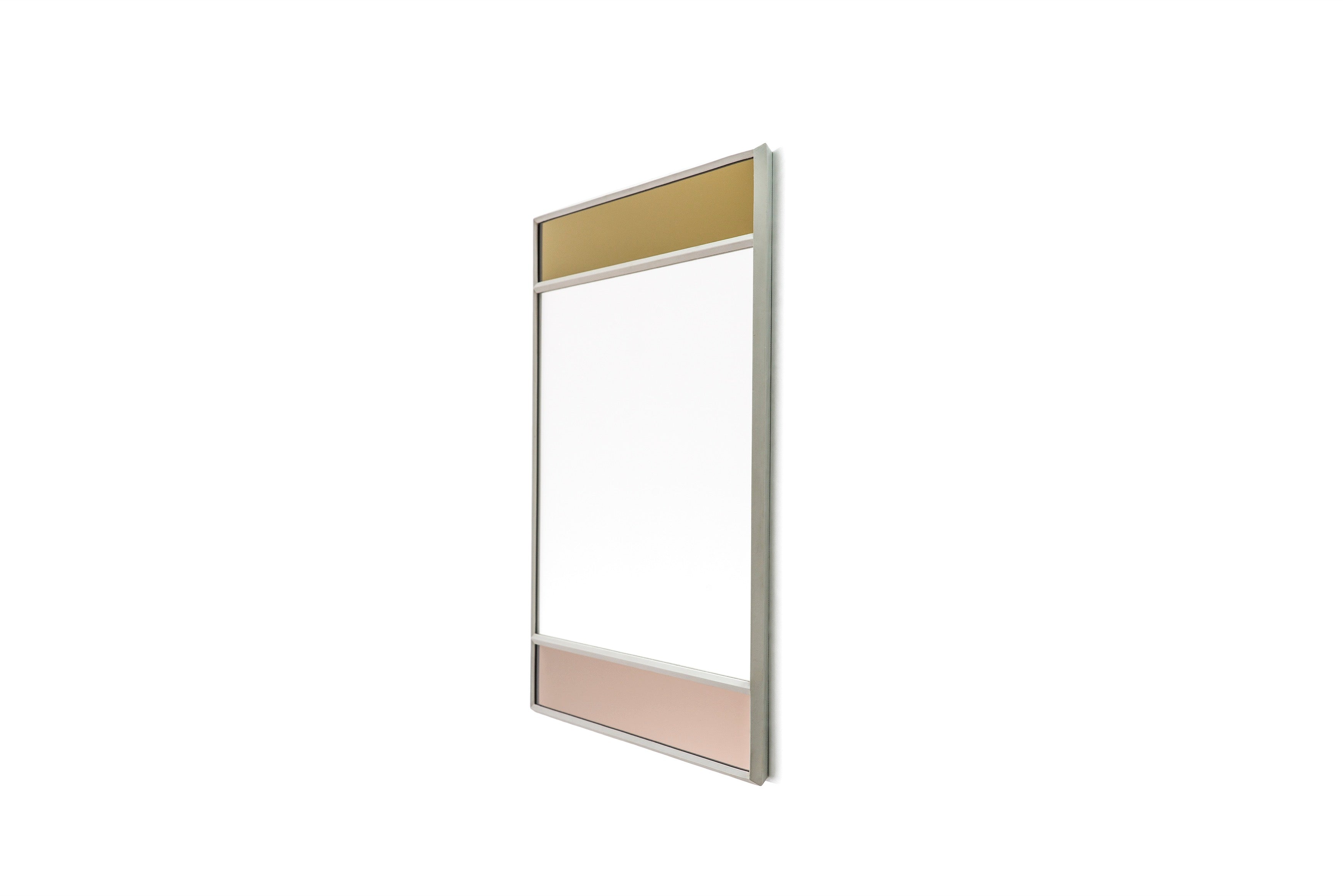 Vitrail mirror gold - front