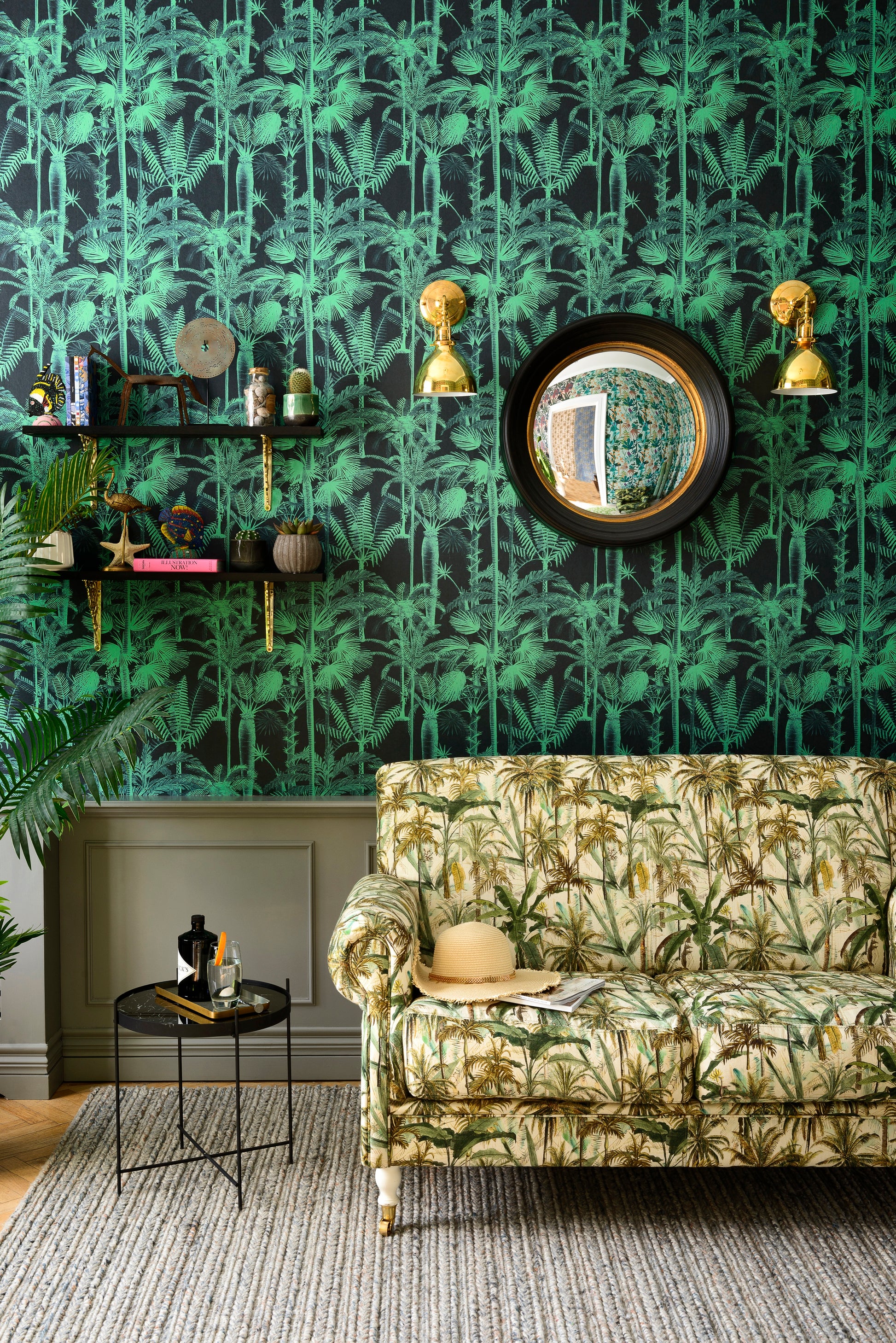 Palmera dark tapet - life