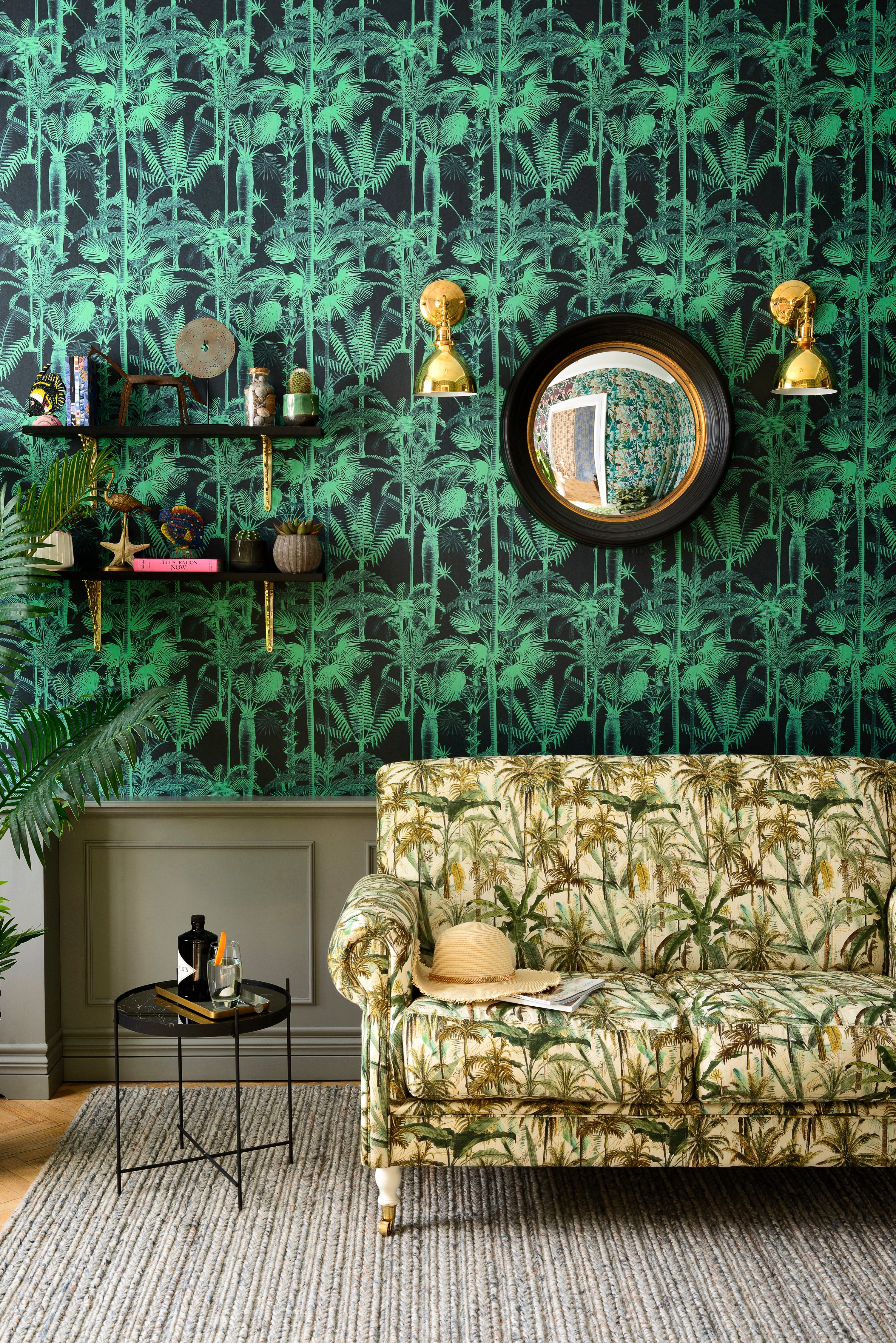 Palmera dark tapet - life