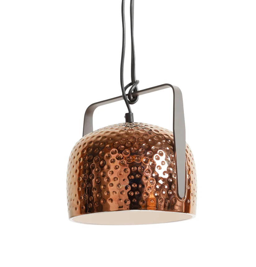 Bag susp bronze texture - lat