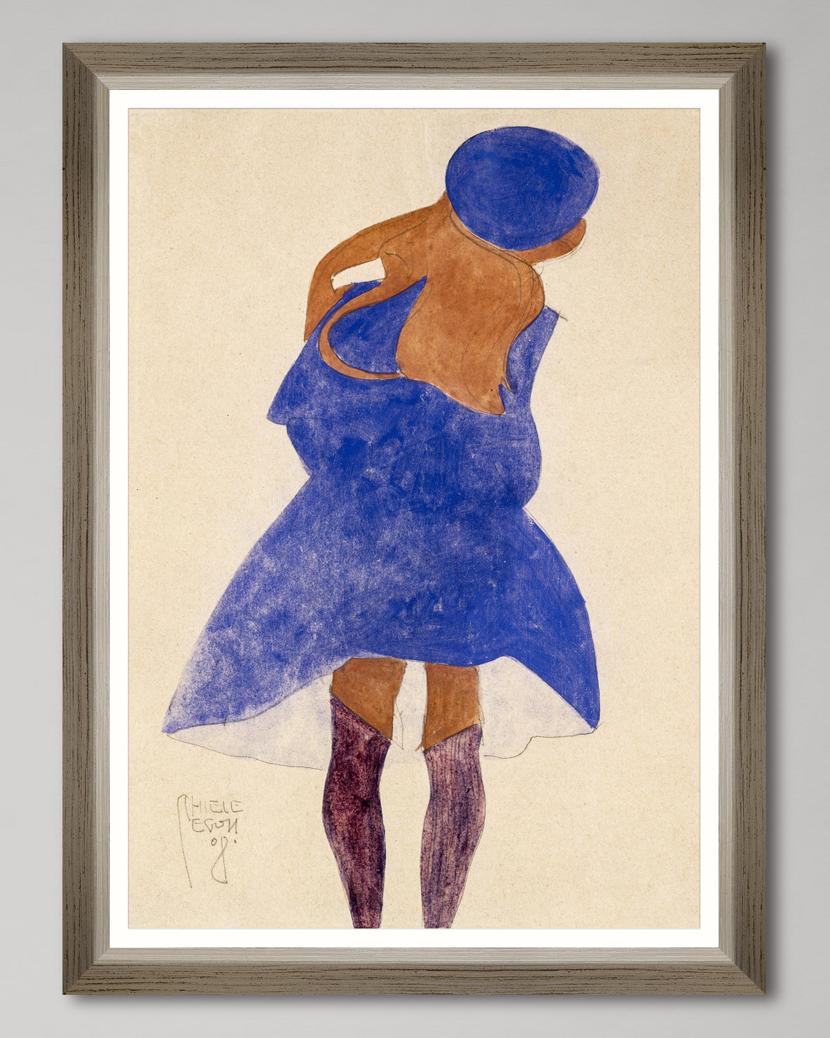Standing  tablou - front
