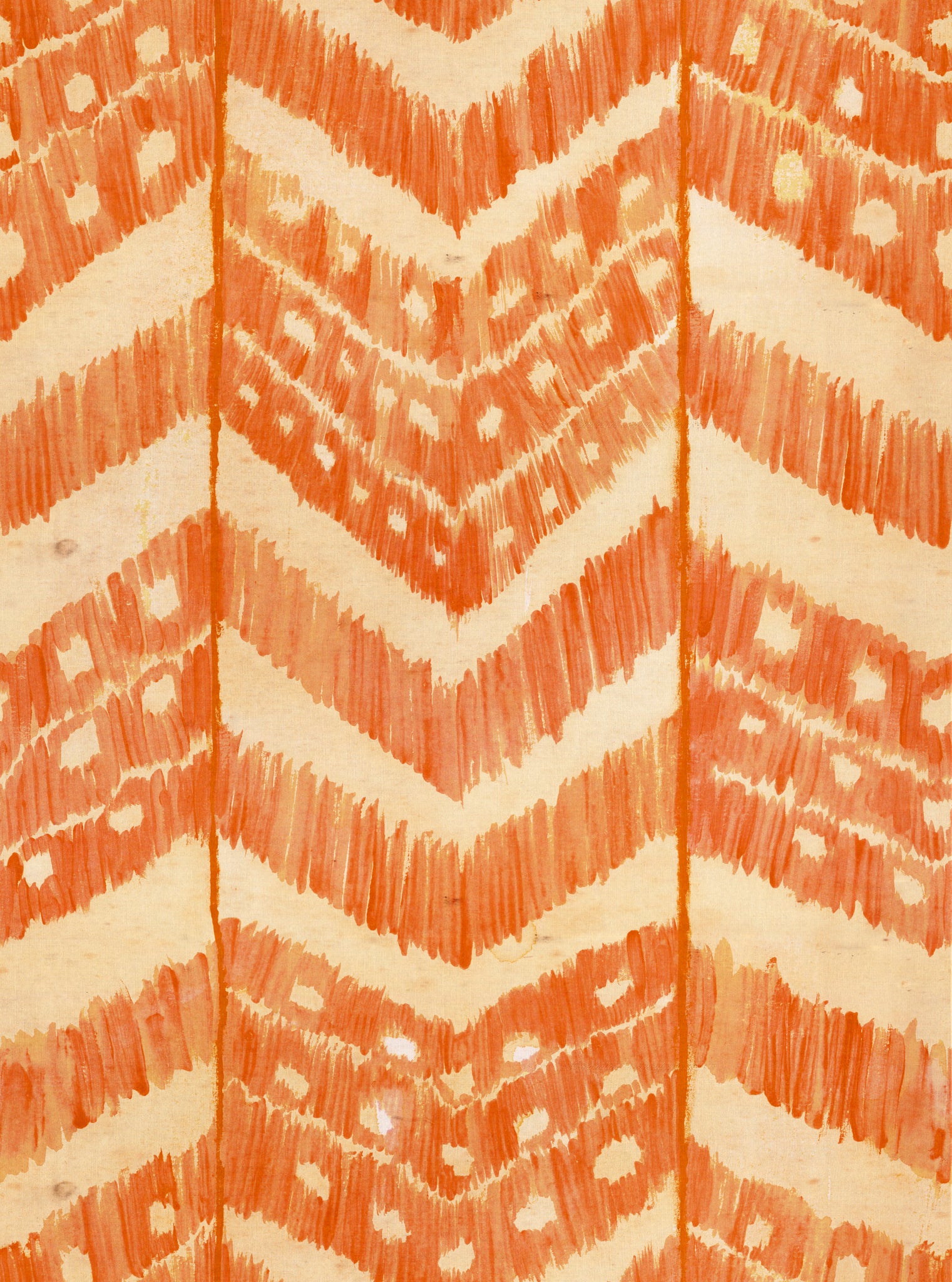 Turkish tangerine tapet - front